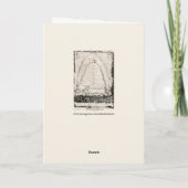 Alle meine Vorfahren leben in uns. Karte (Rückseite)