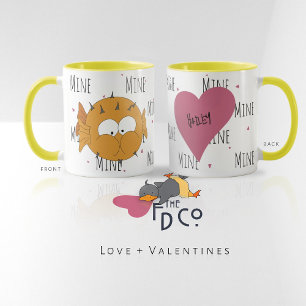 Alle „Meins“ Lustig Süß Puffer Liebe Süß Tasse
