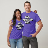 Alle Menschen raus T-Shirt (Unisex)