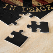 Alle Menschen stellen sich das Leben in einem frie Puzzle (Seite)