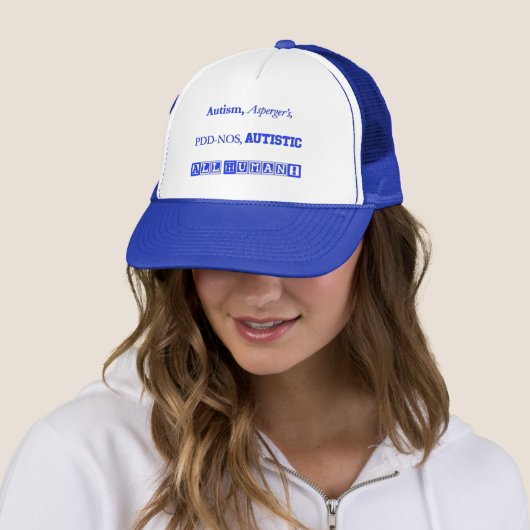 Alle MENSCHEN Truckerkappe (Beispiel)