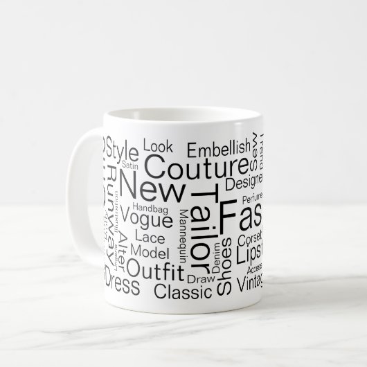 Alle Mode-Tasse Kaffeetasse (Vorderseite Links)