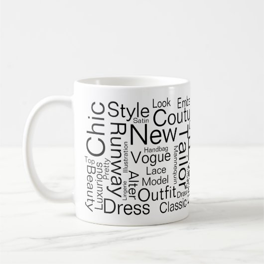 Alle Mode-Tasse Kaffeetasse (Links)