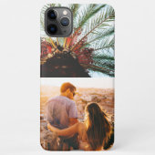 Alle Modelle 2 Foto Template Phone Case Vollbild d iPhone Hülle (Rückseite)