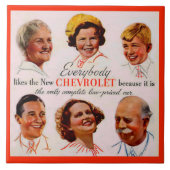 Alle mögen Chevrolet Fliese (Vorderseite)