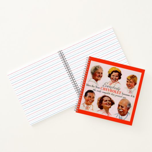 Alle mögen Chevrolet Notizblock (Innenseite)