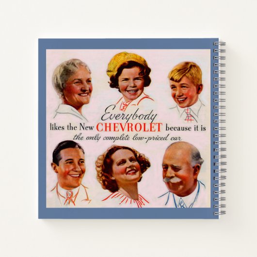 Alle mögen Chevrolet Notizblock (Rückseite)
