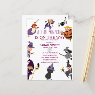 Alle Monster Geburtstagseinladung, Halloween Gebur Postkarte