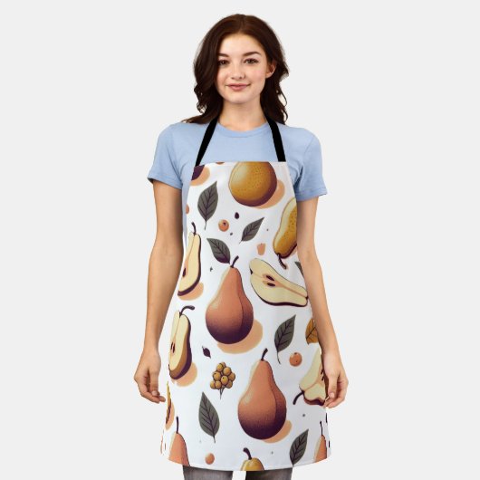 Alle Motive über Birnen Schürze (Getragen)