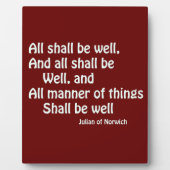 Alle müssen gut sein fotoplatte (Vorderseite)