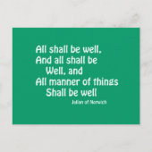 Alle müssen gut sein postkarte (Vorderseite)