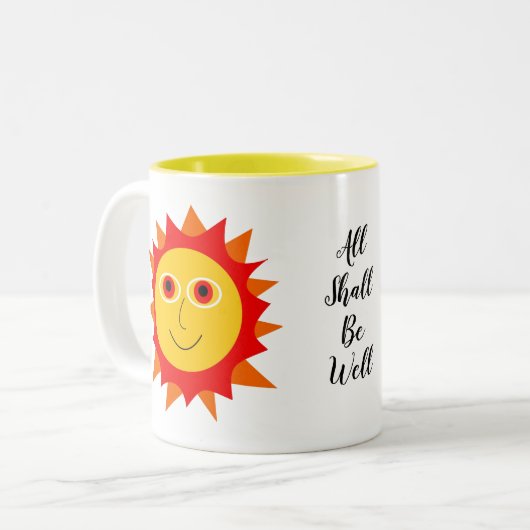 ALLE MÜSSEN GUTE Tasse SEIN (Vorderseite Links)