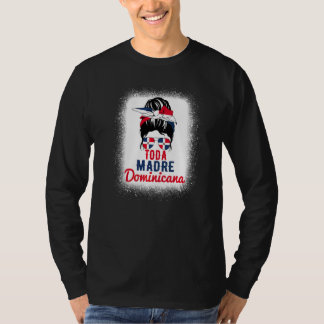 Alle Mutter Dominikanische Flagge Dominikanische R T-Shirt