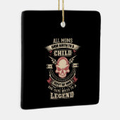 Alle Mütter gebar ein Kind Keramikornament (Rechts)