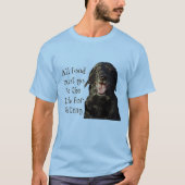 Alle Nahrung muss zum Labrador für prüfenT-Shirt T-Shirt (Vorderseite)