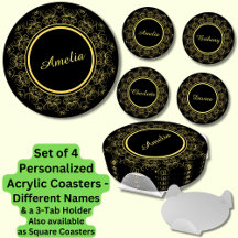 ALLE Namen ändern, Goldene Filigree Circle auf sch