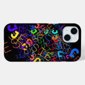 Alle Namen, die individuell einstellbar hell und s Case-Mate iPhone Hülle (Rückseite (Horizontal))