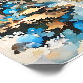 Alle natürlichen Abstrakt Poster (Ecke)