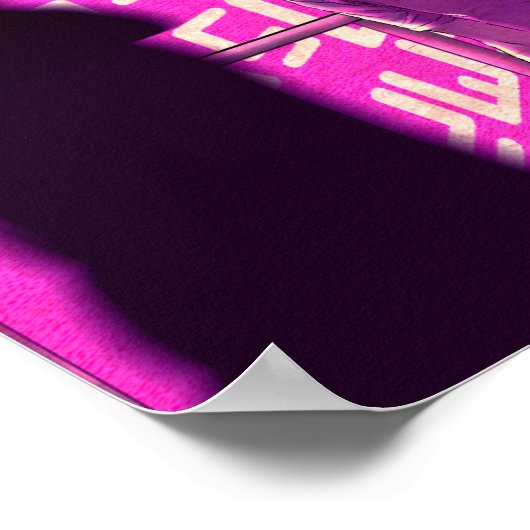 Alle Neon Like Poster (Ecke)