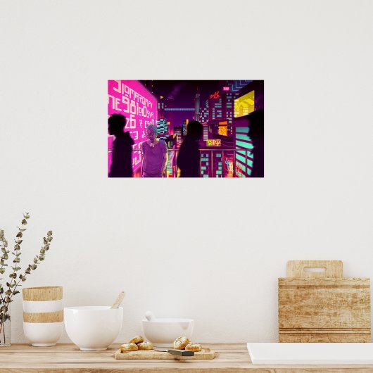 Alle Neon Like Poster (Küche)