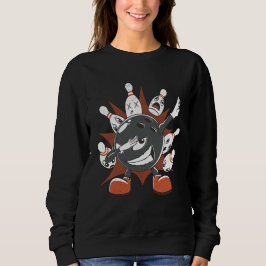 Alle Neune Bowling Ball Sweatshirt (Vorderseite)