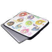 Alle niedliche Chibi Musen Laptop-Hülse Laptopschutzhülle (Vorne Knopf)