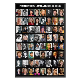 Alle Nobelpreisträger von 1901-2023 Poster