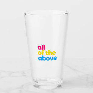 Alle oben genannten LGBT-Pride Monate Glas