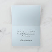 Alle Ocassion Birdnest Vielen Dank Dankeskarte (Innenseite)