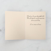 Alle Ocassion Birdnest Vielen Dank Dankeskarte (Innenseite)