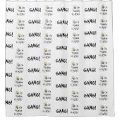 ALLE ODER NOTHIN GRUPPE DUSCHVORHANG (Vorderseite)