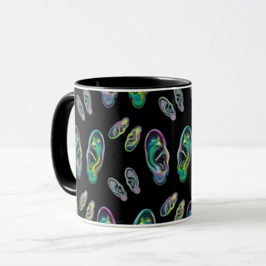 Alle Ohren hören Tasse (Vorderseite Links)