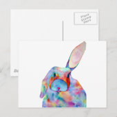 Alle Ohren Postkarte (Vorne/Hinten)