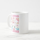 Alle Oopsien No Daisies Funny Goose Coffee Tasse (Vorderseite Links)