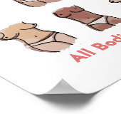 Alle Organe sind gute Organe Poster (Ecke)