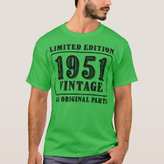 Alle Originalteile Vintag 1951 limitierte Auflage T-Shirt