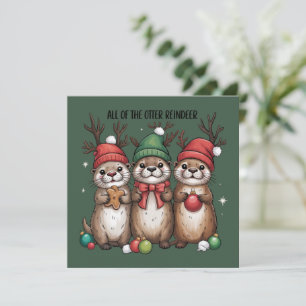 Alle Otter-Rentiere Weihnachten Tier Winter 