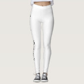 Alle Over-Print-Leggings angel oder demon Leggings (Vorderseite)