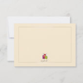 Alle Packungen gehen weg Party Einladung (Rückseite)