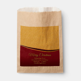 ALLE Party der Textorganisation ändern Geschenktütchen