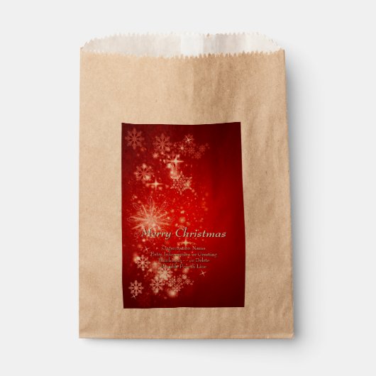 ALLE Party der Textorganisation ändern Geschenktütchen (Vorderseite)