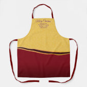 ALLE Party der Textorganisation ändern Schürze (Vorderseite)