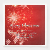 ALLE Party der Textorganisation ändern Serviette (Vorderseite)