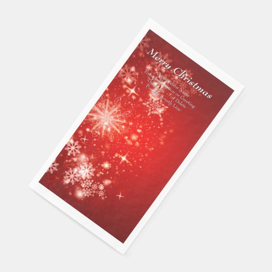 ALLE Party der Textorganisation ändern Serviette (Ecke)