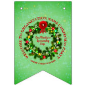 ALLE Party der Textorganisation ändern Wimpelkette (Erste Fahne)