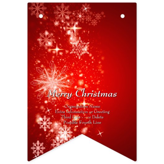 ALLE Party der Textorganisation ändern Wimpelkette (Zweite Fahne)