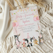 Alle Party Farm Girl zum Geburtstag rufen Einladung