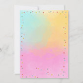 Alle Party Tiere Safari Jungle Geburtstag rufen Einladung (Rückseite)