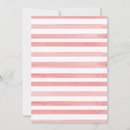 alle Party zum Geburtstag aufrufen Einladung (Rückseite)