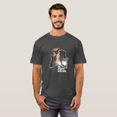 Alle Pawts Willkommen +QTIFS Logo Basic Dunkler T  T-Shirt (Vorne ganz)